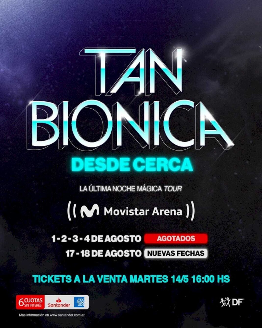 tan-bionica-anuncio-nuevas-fechas-en-el-movistar-arena:-cuando-seran,-como-comprar-las-entradas-y-precios