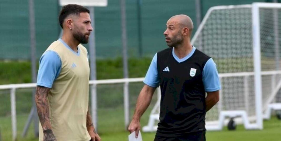 argentina,-con-equipo-casi-definido-para-el-debut-en-el-futbol-olimpico-contra-marruecos-y-un-aviso-de-mascherano:-hay-grupo-para-aspirar-a-cosas-importantes