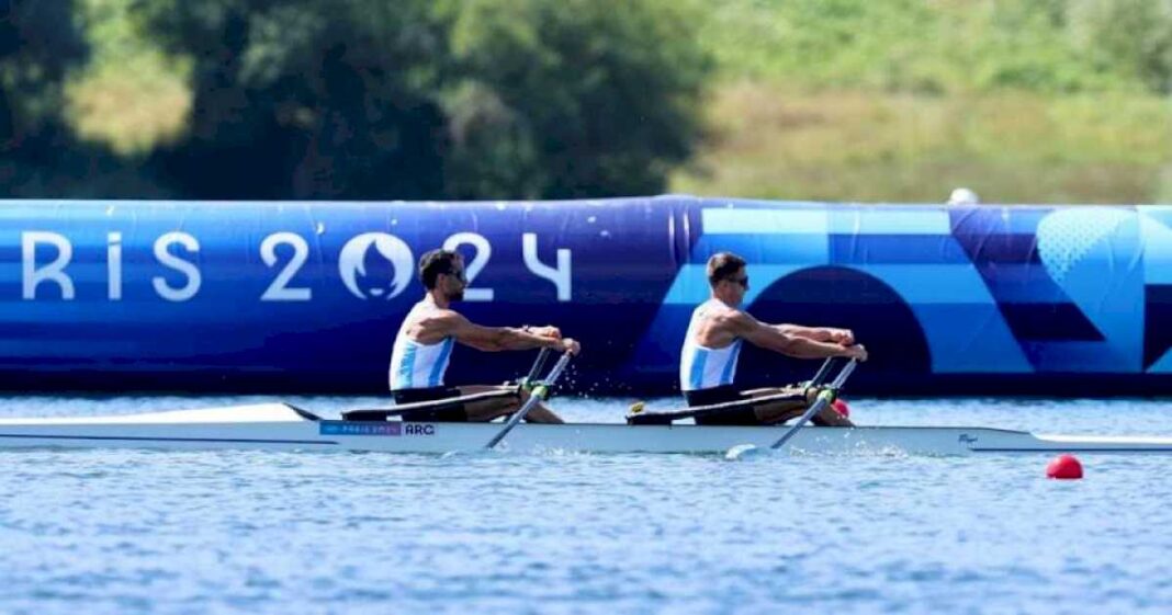 juegos-olimpicos-de-paris-2024:-el-remo-argentino-aprovecho-el-repechaje-y-sus-dos-parejas-clasificaron-a-semifinales