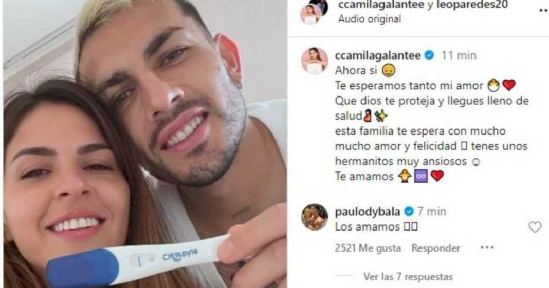 tras-la-filtracion-de-susana-gimenez,-leandro-paredes-y-camila-galante-confirmaron-que-seran-papas-con-un-tierno-video-en-instagram