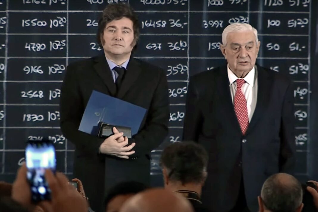 Fachada de la Bolsa de Comercio de Buenos Aires