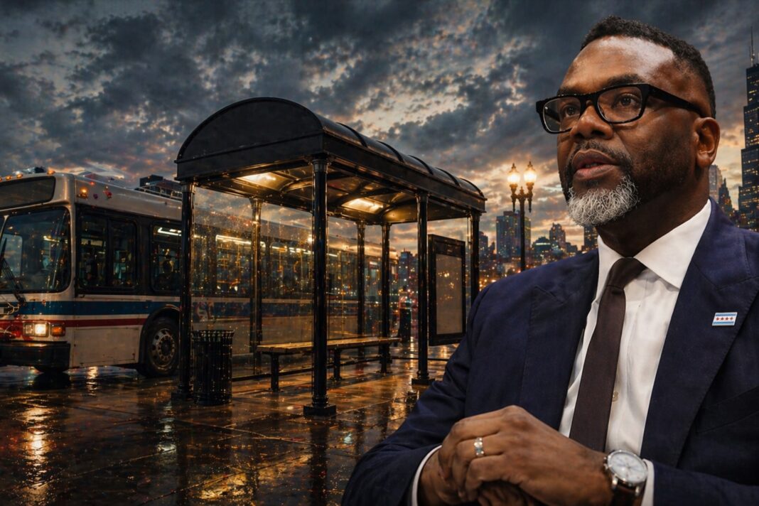 Estación de tren de Chicago durante el lanzamiento del proyecto Refresh & Renew