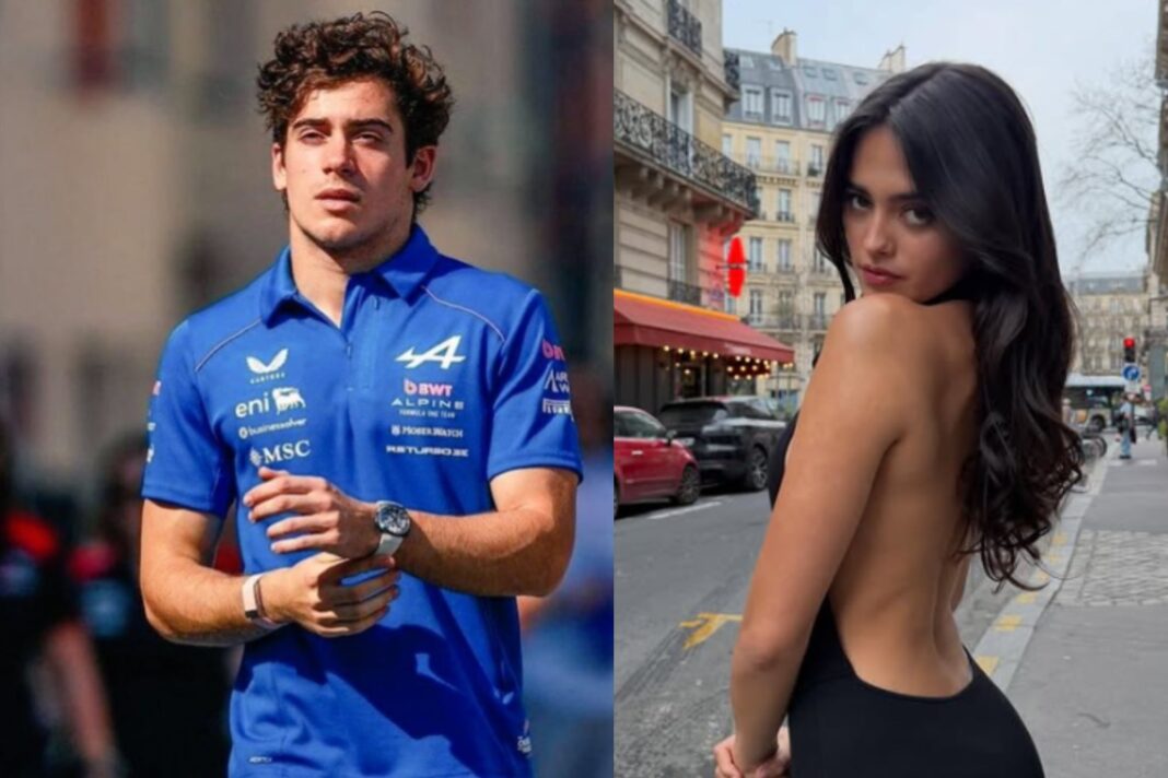 Franco Colapinto y Maia Reficco tomados de la mano en un asado en Estancia Vigil, Cardales