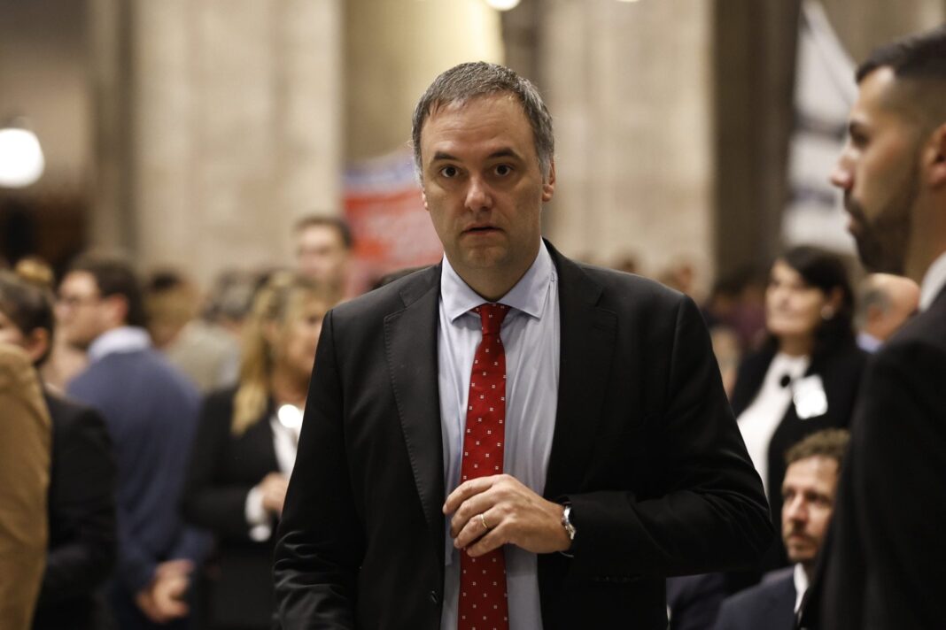 Manuel Adorni en el Congreso de la Nación Argentina