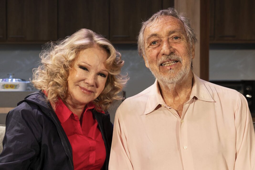 Soledad Silveyra sonriendo durante la entrevista sobre el documental de China Zorrilla