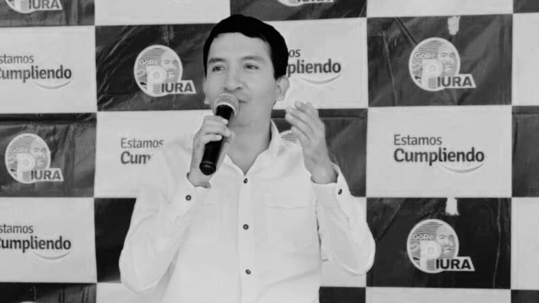 Víctor Hugo Febre, alcalde distrital de Veintiséis de Octubre