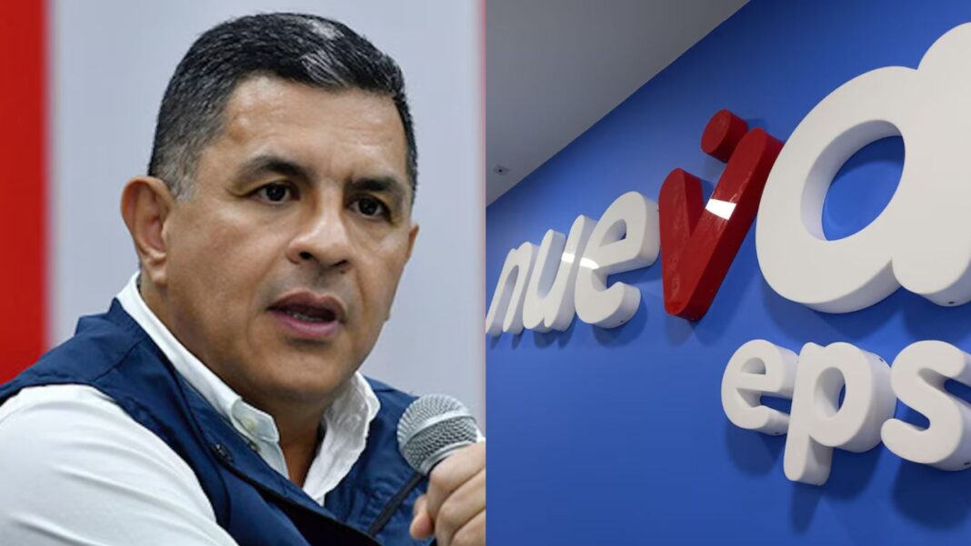 Jorge Iván Ospina, interventor de Nueva EPS, en reunión con prestadores de salud