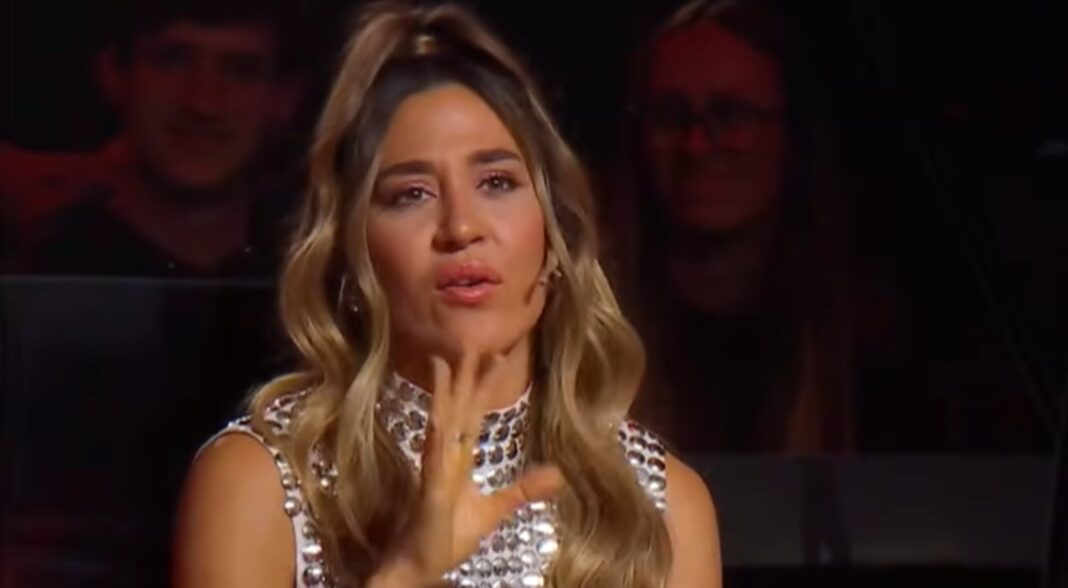 Jimena Barón emocionada en el programa Es mi sueño