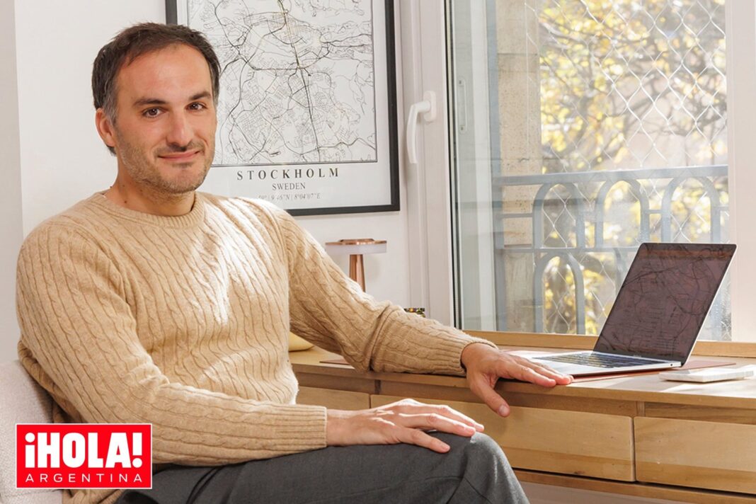 Matías Lipman en su casa de Barrio Parque