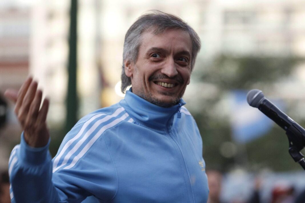 Máximo Kirchner en el Congreso de la Nación