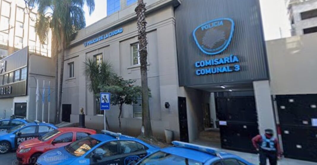 Fachada de la Comisaría Vecinal N°3 de Balvanera