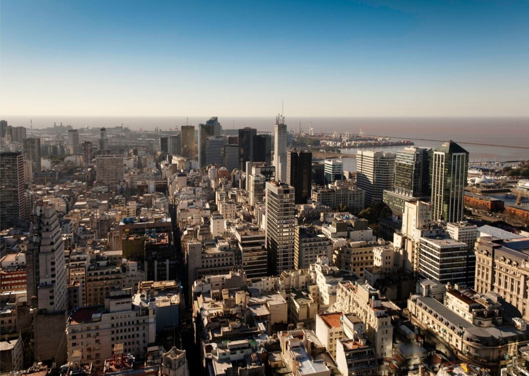 Edificios residenciales en la ciudad de Buenos Aires
