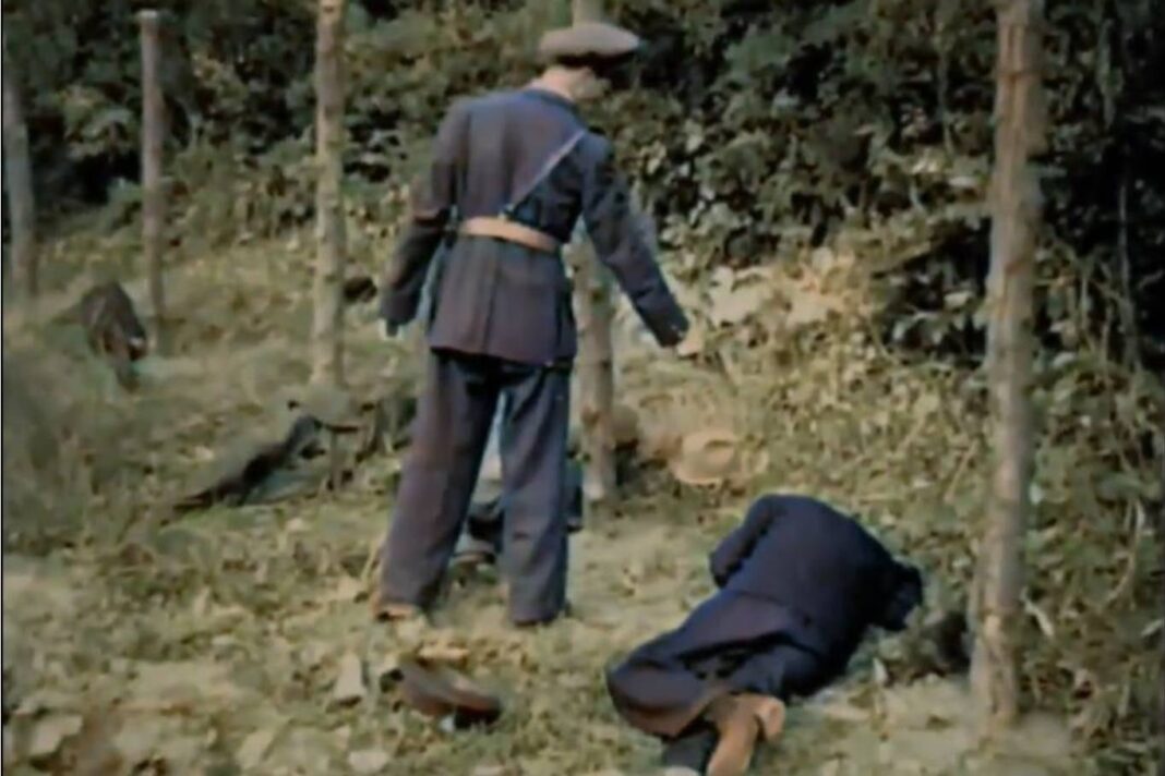 Ion Antonescu durante su juicio en 1946