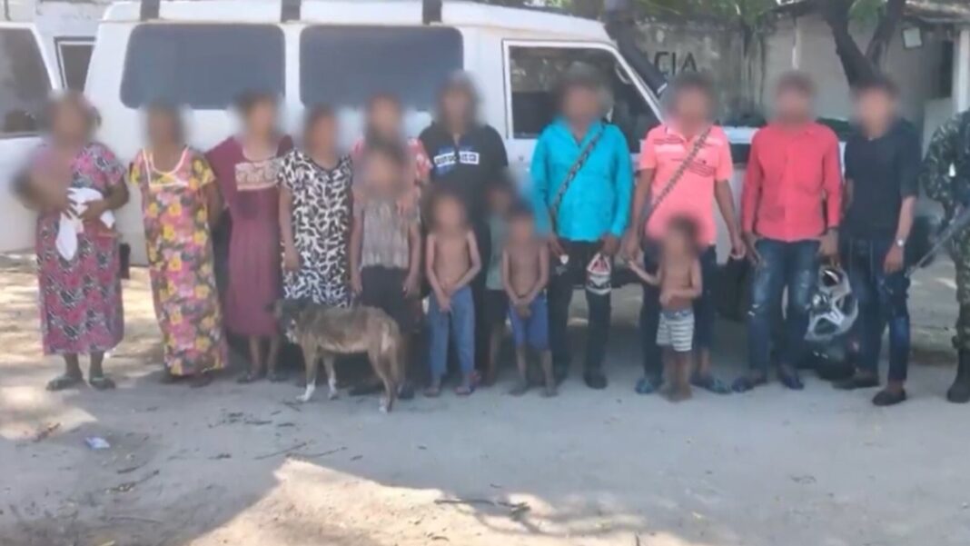 Operativo de rescate del Ejército Nacional en La Guajira