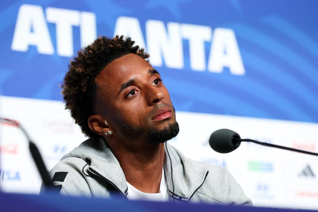 Ryan Mendes, capitán de la selección de Cabo Verde, durante un partido del Mundial 2026