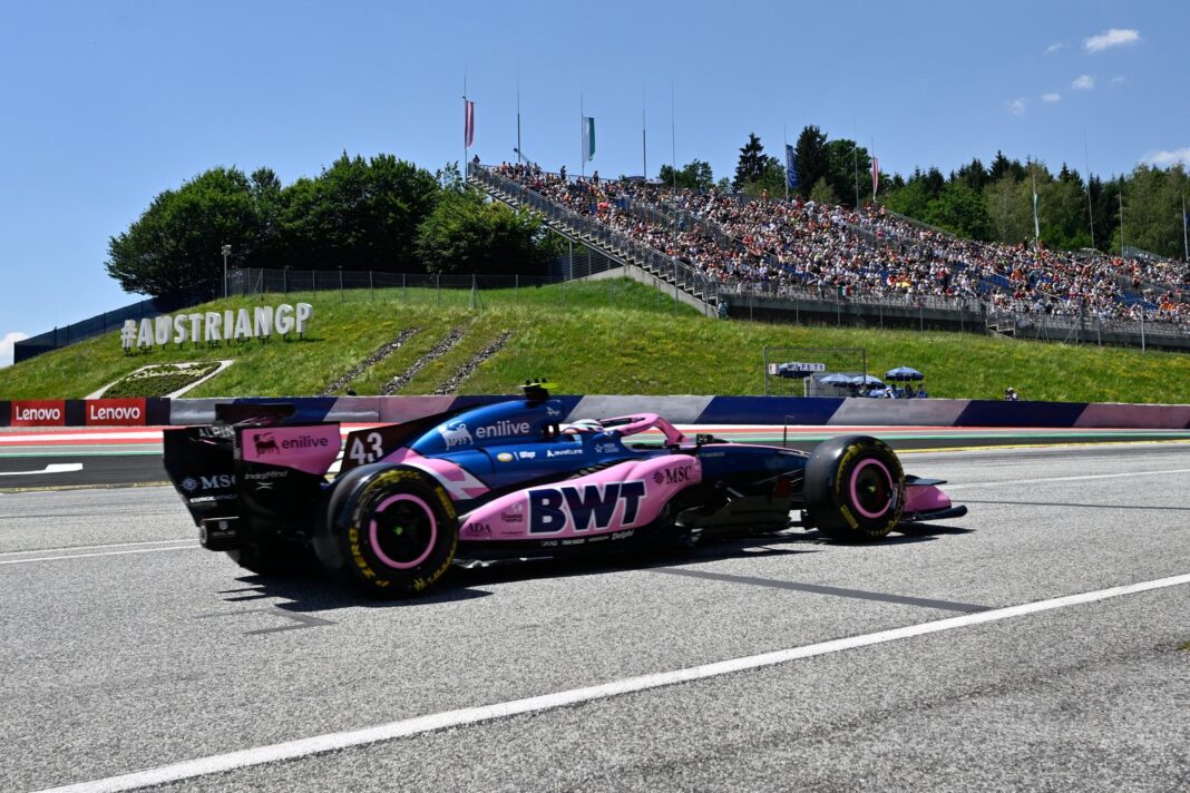 Franco Colapinto durante el Gran Premio de Austria de Fórmula 1