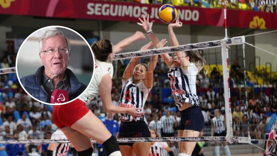 Gino Vegas, presidente de la Federación Peruana de Vóley