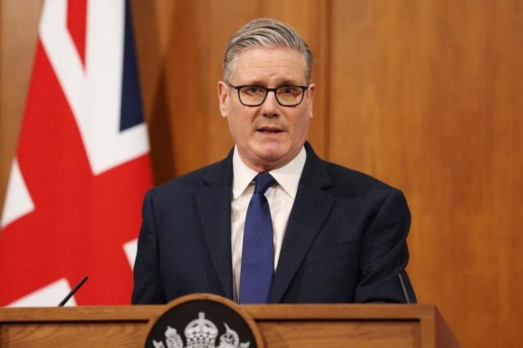 El primer ministro británico Keir Starmer