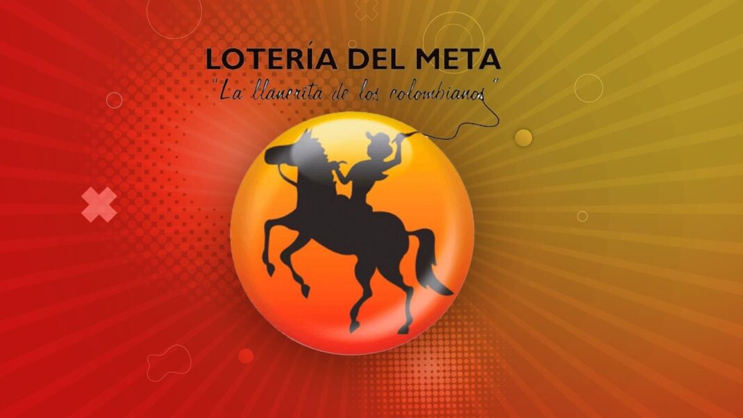 Boleto de la Lotería del Meta con los resultados del 3 de junio de 2026