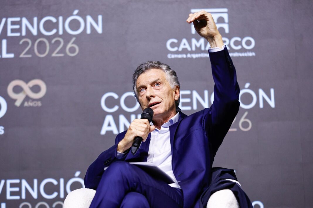 Mauricio Macri habla en la Convención Anual de la Cámara Argentina de la Construcción