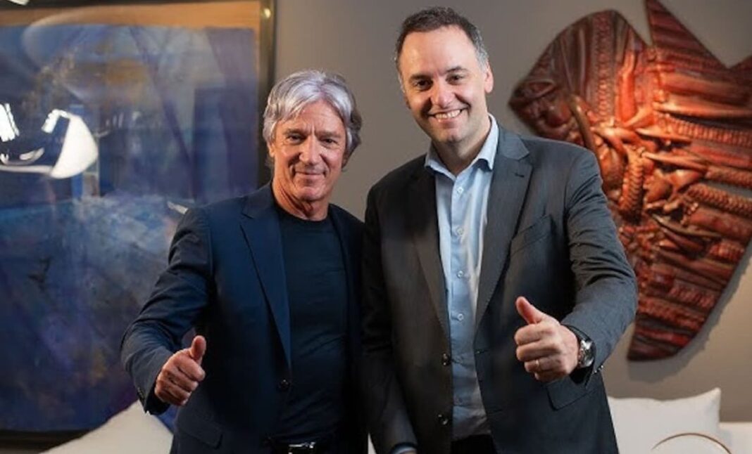 Captura de pantalla de la historia de Instagram de Marcelo Grandio con la carta de renuncia de Manuel Adorni