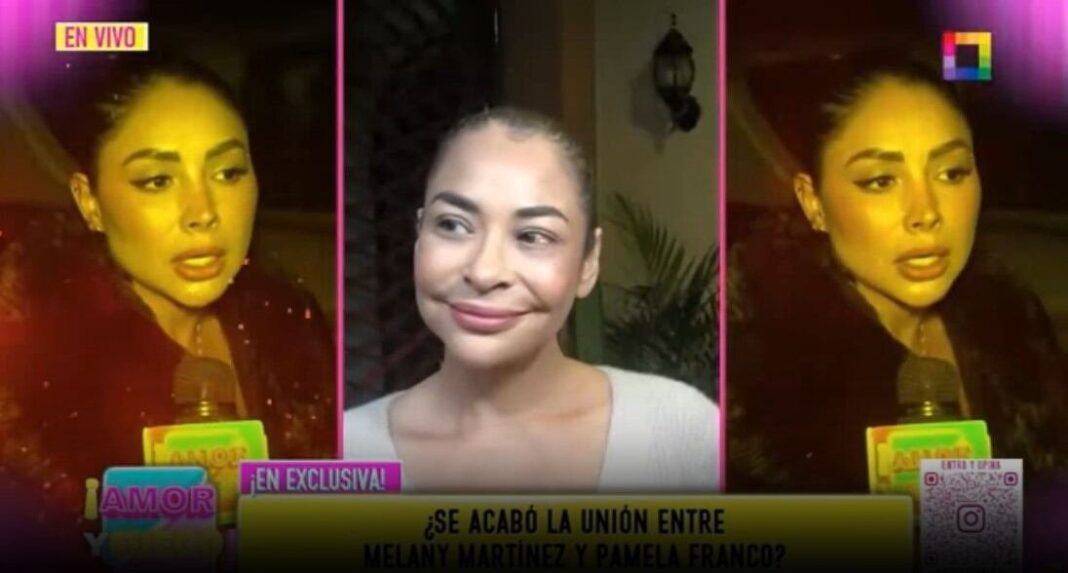 Melanie Martínez y Pamela Franco en imagen de archivo