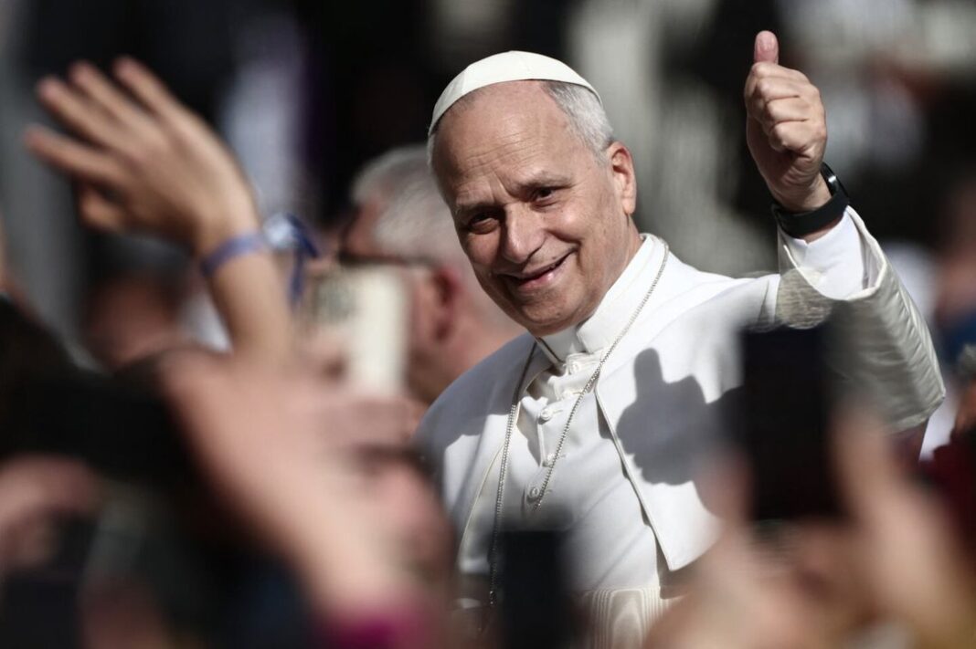 Papa León XIV en el Vaticano