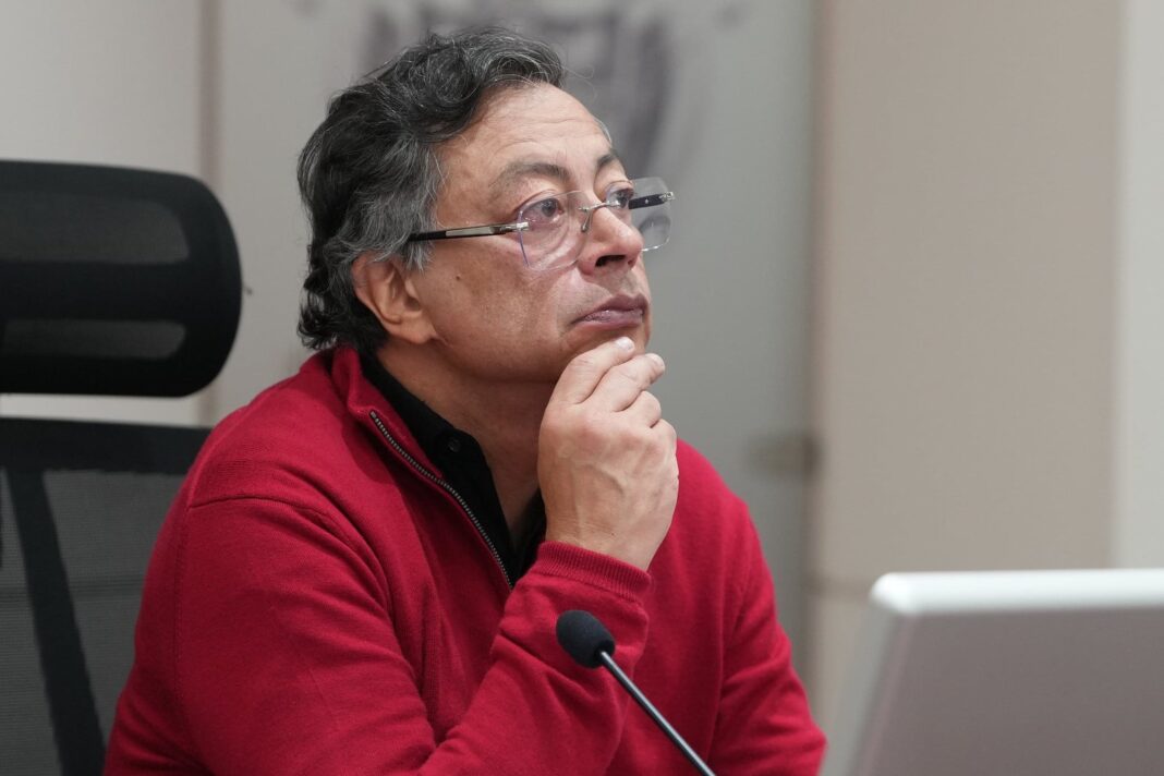 Presidente Gustavo Petro en la Casa de Nariño