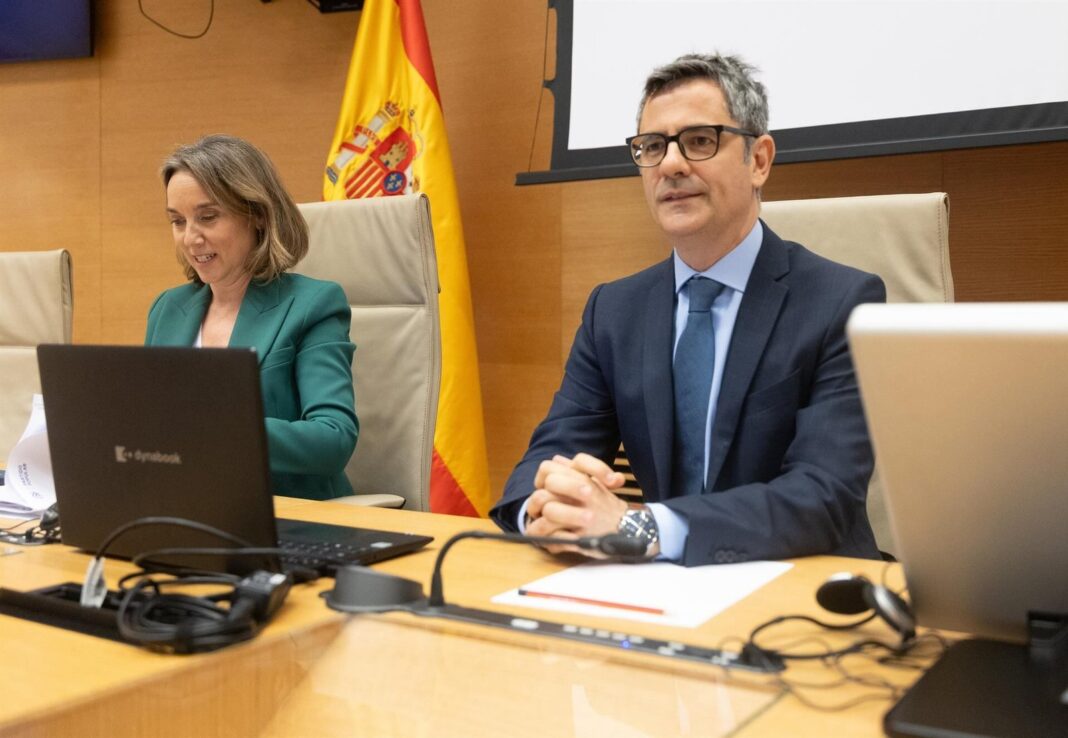 Cuca Gamarra en el Congreso de los Diputados