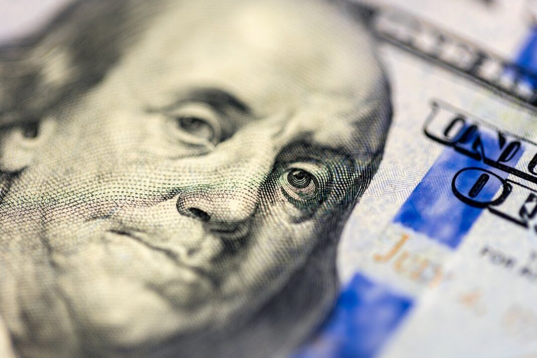 Gráfico con cotizaciones del dólar en Argentina