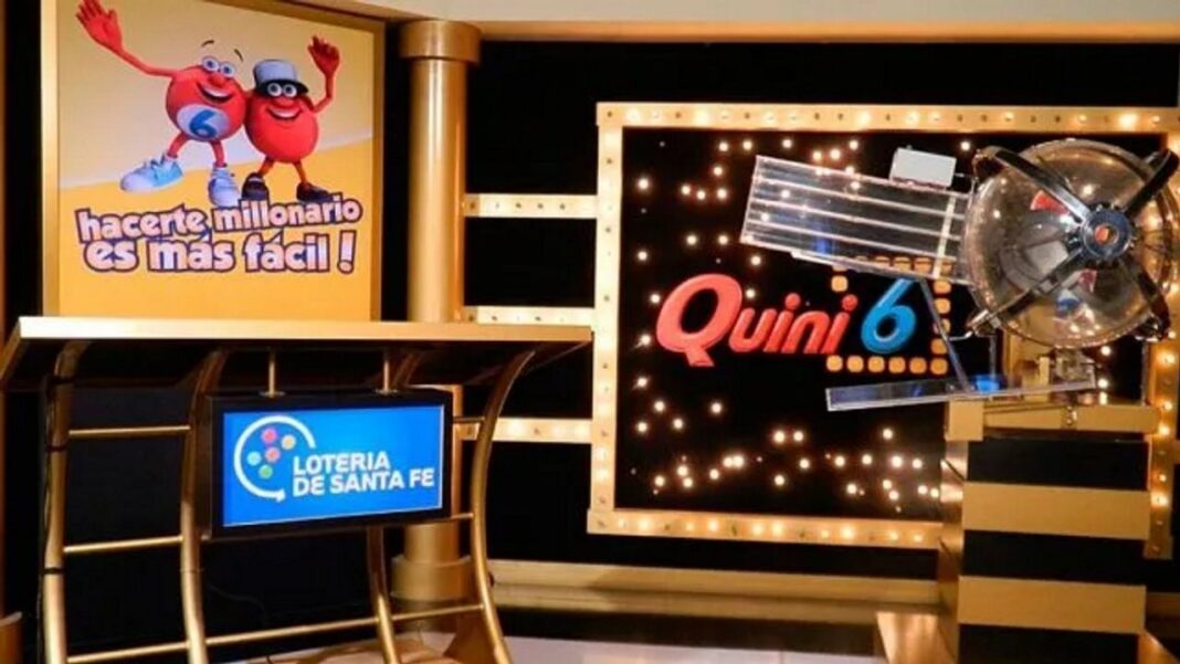 Sorteo del Quini 6. Foto: Agencia NA.