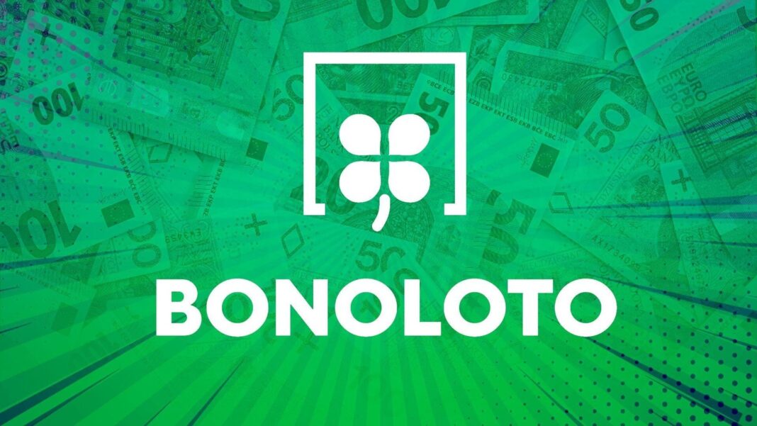 Boleto de Bonoloto con números ganadores