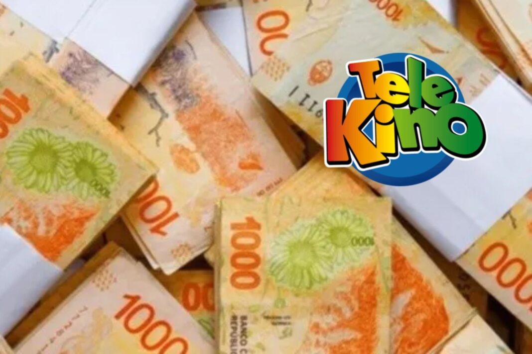 Cartón de Telekino con números ganadores del sorteo 2432