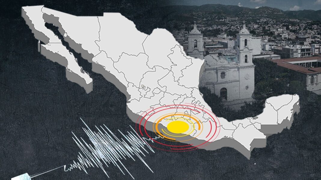 Mapa de ubicación del sismo de 4.2 en Motozintla, Chiapas