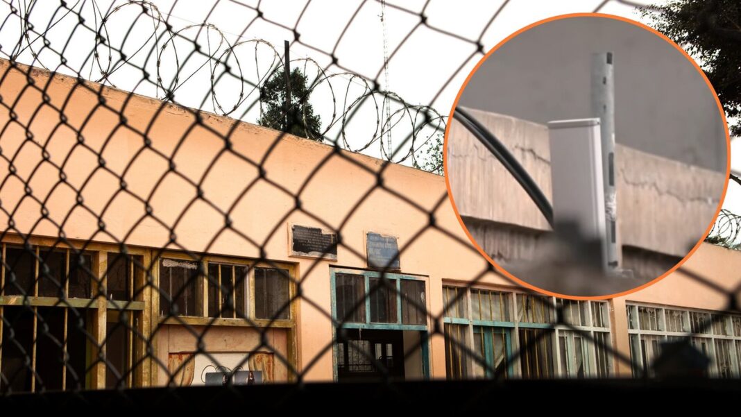 Vista del penal Santa Mónica en Chorrillos