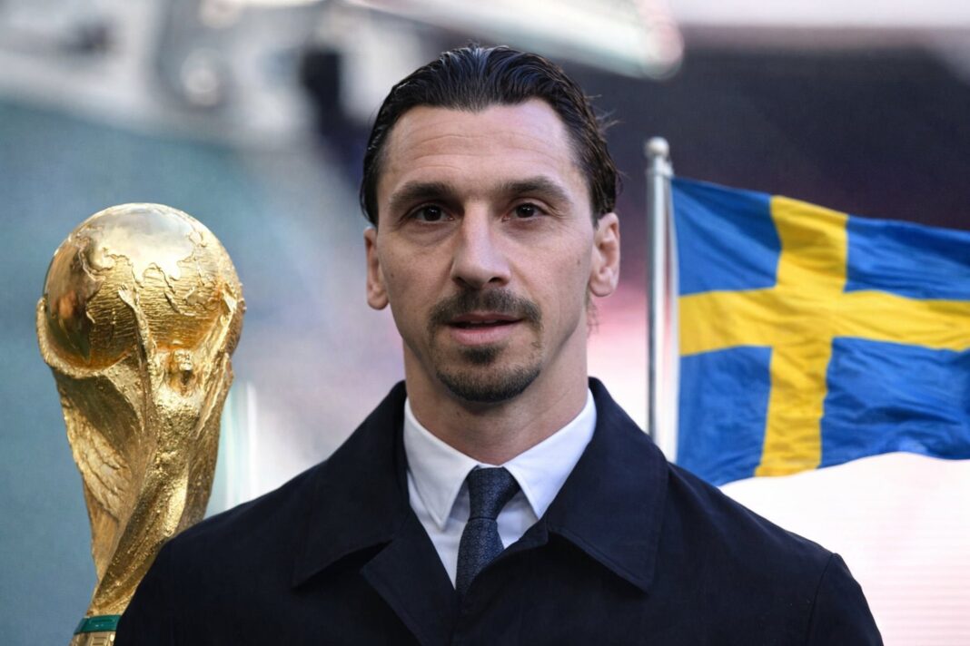 Zlatan Ibrahimovic en el estudio de Fox Sports durante la transmisión del Mundial 2026