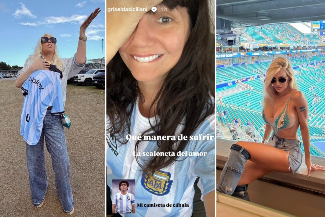Famosos celebrando la victoria de Argentina frente a Cabo Verde en redes sociales