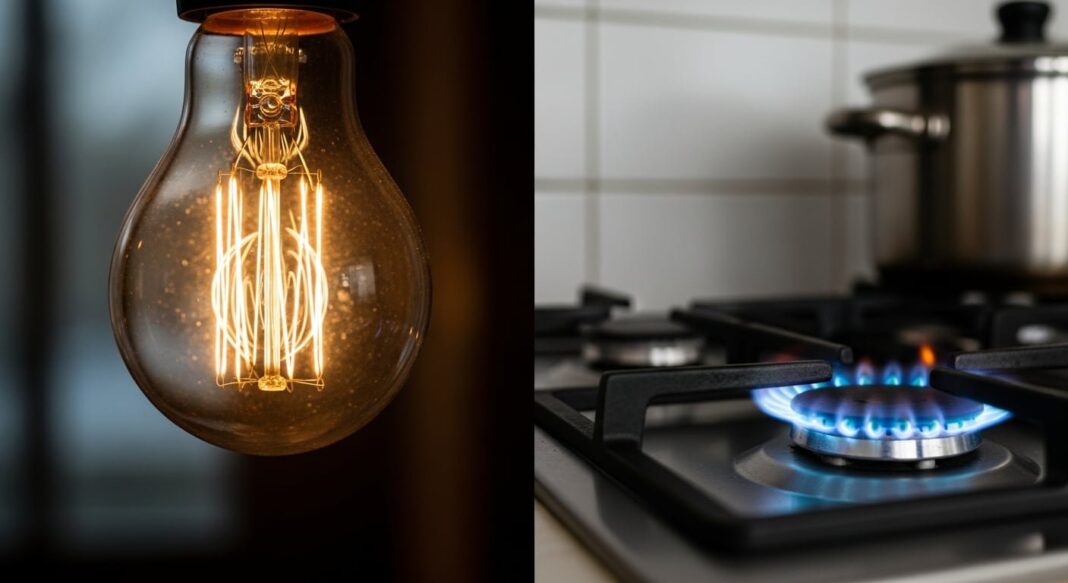 Medidores de luz y gas