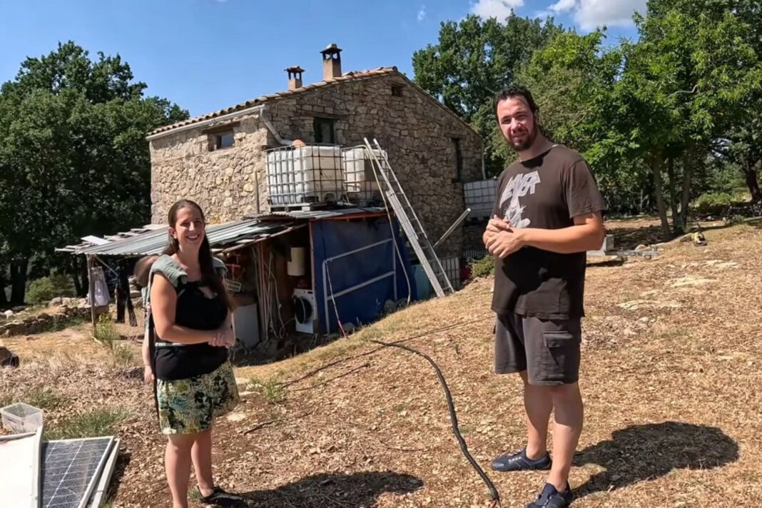 Cortijo en Jaén donde vive la familia