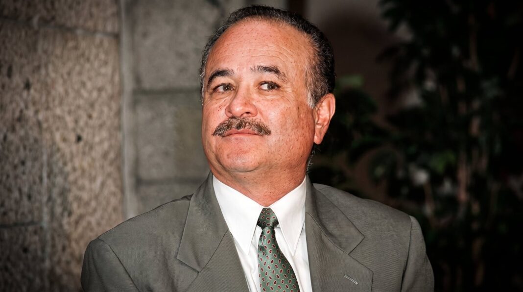 Ernesto Ruffo Appel durante su detención en Ensenada, Baja California