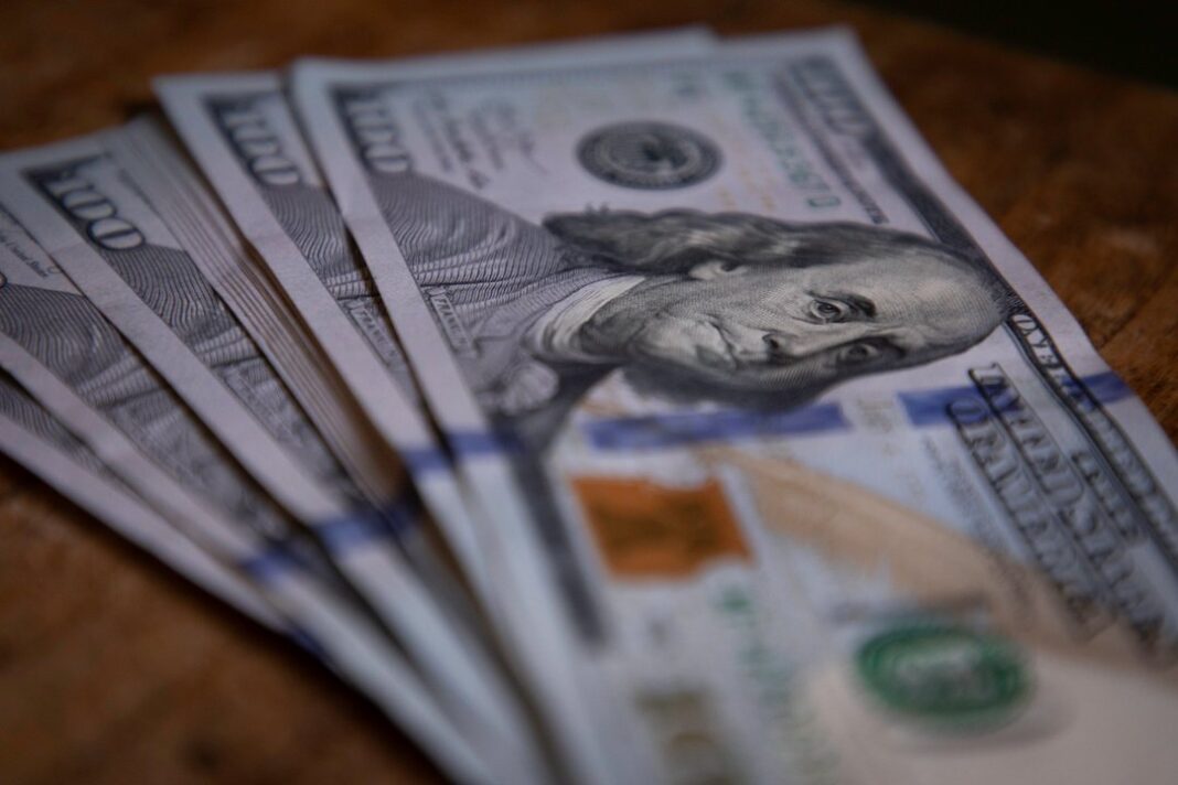 Gráfico del dólar oficial en alza