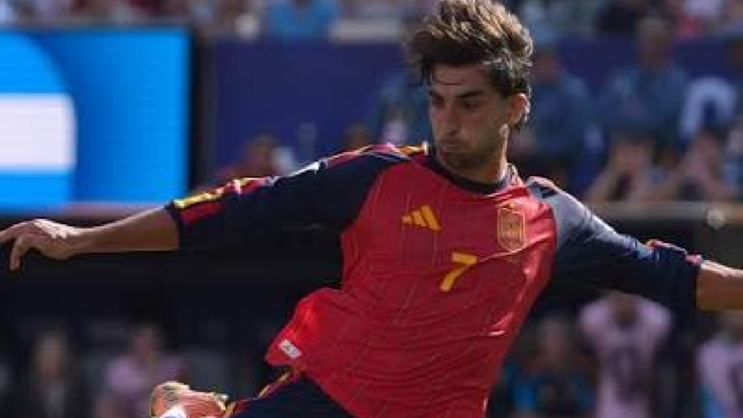 Ferran Torres celebrando el gol ante Argentina en la final del Mundial 2026