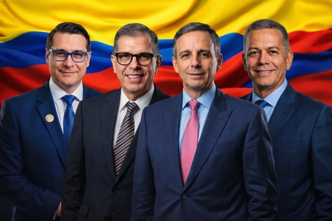 Abelardo de la Espriella junto a los ministros confirmados de su gabinete