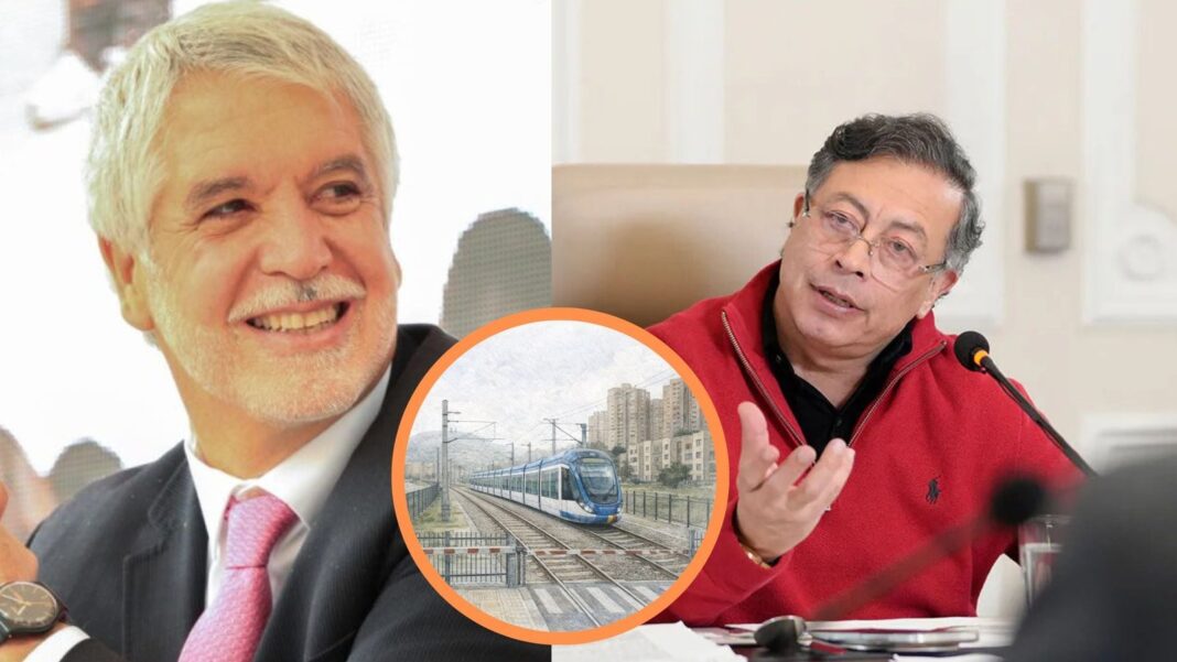 Gustavo Petro y Enrique Peñalosa discuten sobre el Regiotram del Norte