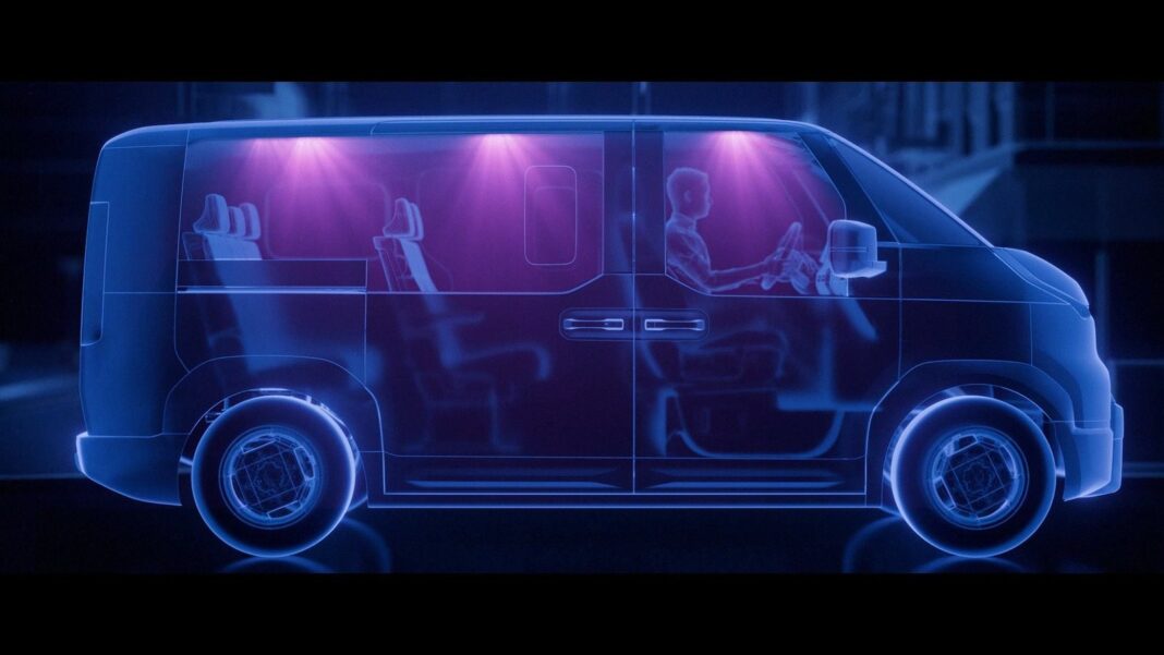 Interior de un vehículo Kia con sistema Plasma Care UVC activo