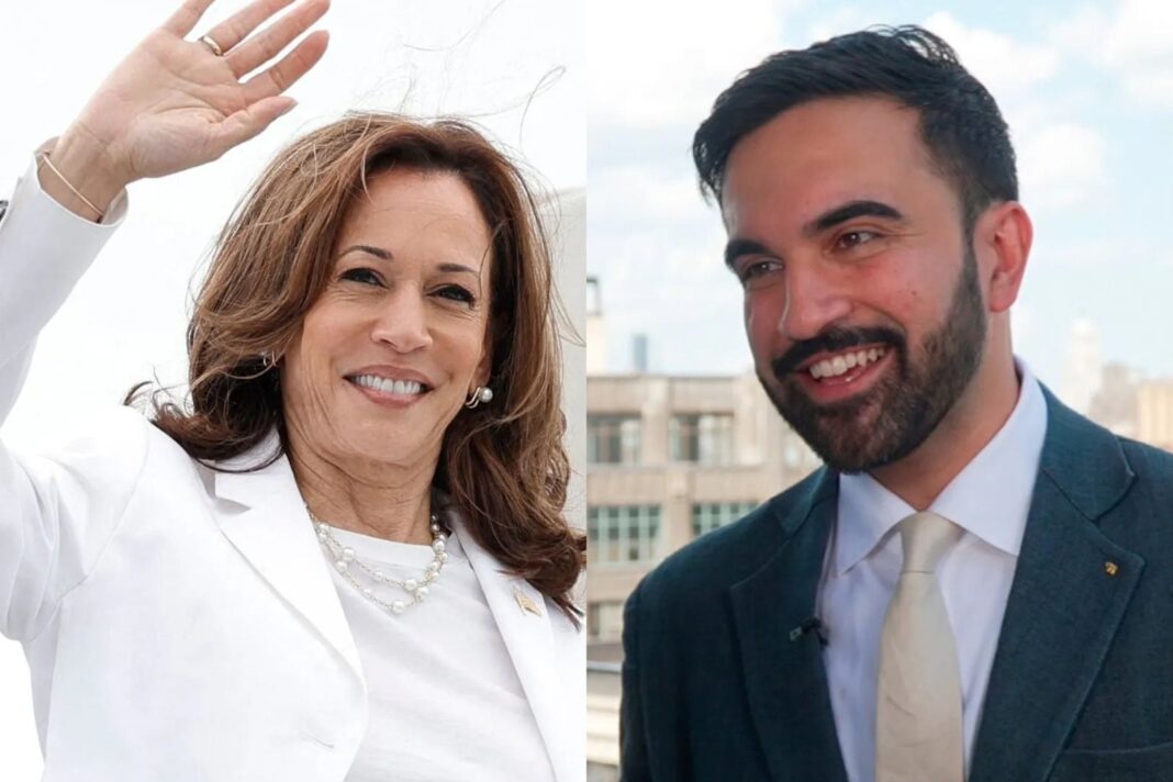 Kamala Harris y Zohran Mamdani en conversación telefónica sobre el futuro del Partido Demócrata
