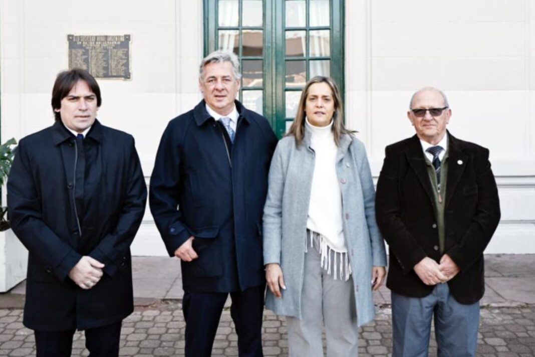Presidentes de entidades rurales en la Exposición Rural de Palermo