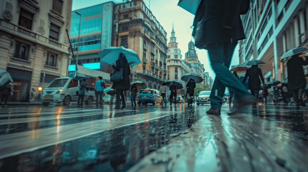 Mapa del pronóstico del tiempo en Argentina con alertas por frío extremo y lluvias