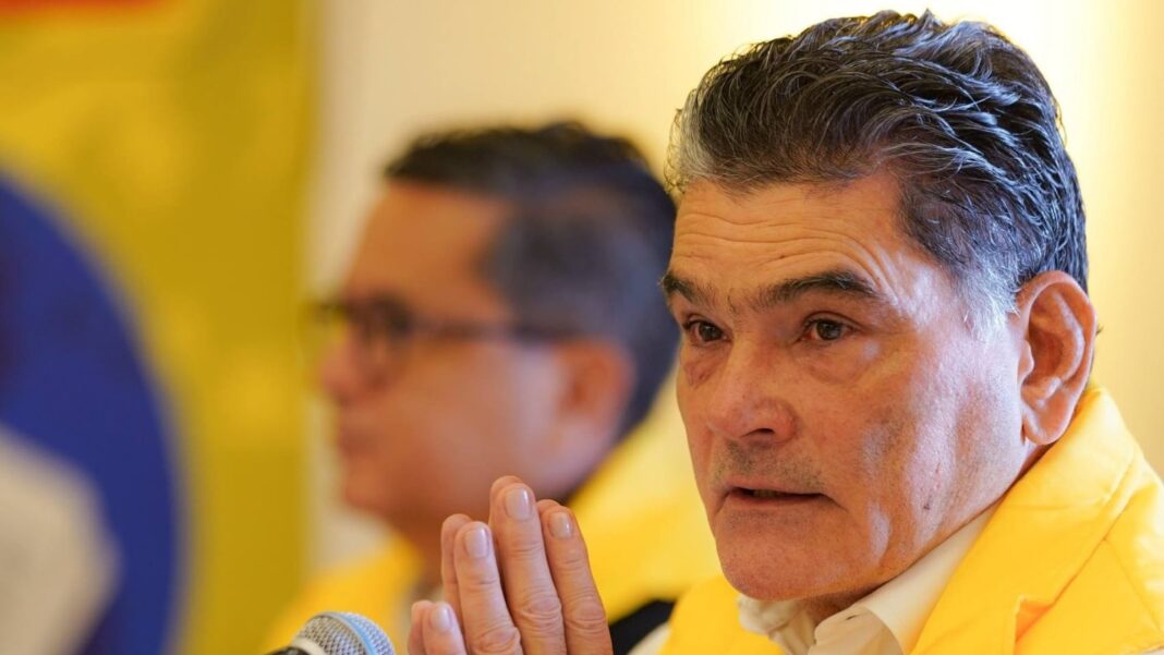 Gregorio Eljach, procurador general de la Nación, durante su declaración sobre el empalme presidencial