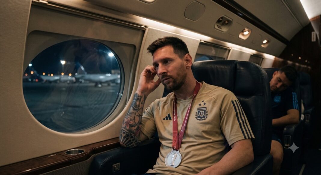 Jugadores de la Selección argentina tras final del Mundial 2026